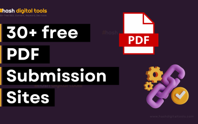 Best PDF Submission Sites List
