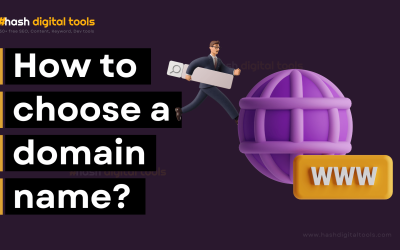 How To Choose a Right Domain Name for business